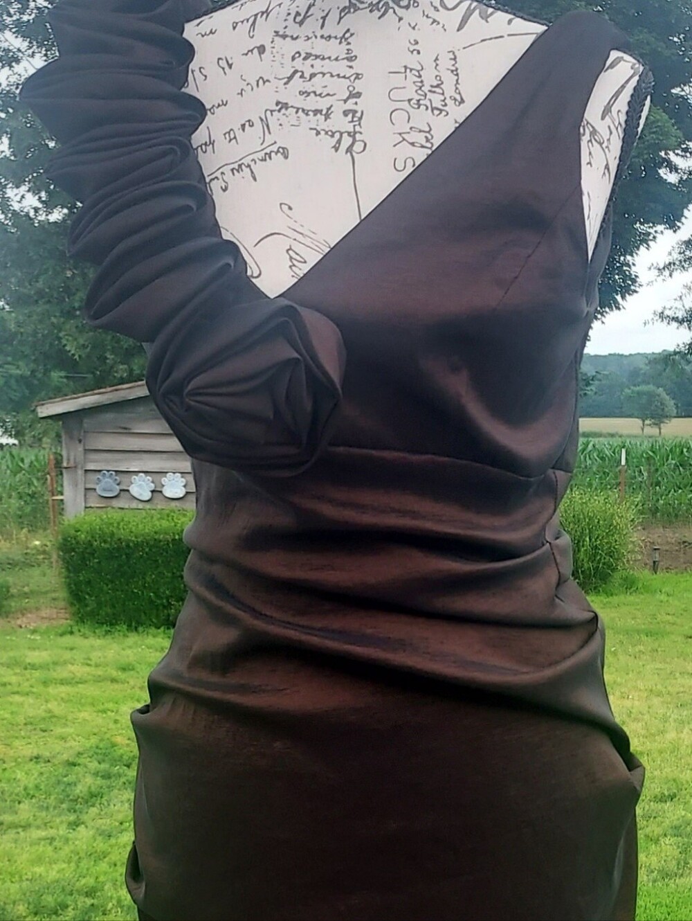Y2K Vintage Cache Chocolate Dress